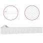 vidaXL Outdoor-Hundezwinger mit Dach Silbern 14x2x2,5 m Stahl Verzinkt vidaXL Outdoor-Hundezwinger mit Dach Silbern 14x2x2,5 m Stahl Verzinkt