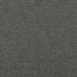 Bettgestell Dunkelgrau 200x200 cm Stoff Bettgestell Dunkelgrau 200x200 cm Stoff