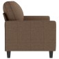 vidaXL 2-Sitzer-Sofa Braun 140 cm Stoff vidaXL 2-Sitzer-Sofa Braun 140 cm Stoff