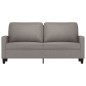 vidaXL 2-Sitzer-Sofa Taupe 140 cm Stoff vidaXL 2-Sitzer-Sofa Taupe 140 cm Stoff