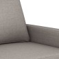vidaXL 2-Sitzer-Sofa Taupe 140 cm Stoff vidaXL 2-Sitzer-Sofa Taupe 140 cm Stoff