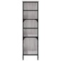 vidaXL Bücherregal Grau Sonoma 78,5x33x117,5 cm Holzwerkstoff vidaXL Bücherregal Grau Sonoma 78,5x33x117,5 cm Holzwerkstoff