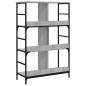 vidaXL Bücherregal Grau Sonoma 78,5x33x117,5 cm Holzwerkstoff vidaXL Bücherregal Grau Sonoma 78,5x33x117,5 cm Holzwerkstoff