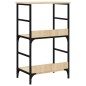 vidaXL Bücherregal Sonoma-Eiche 50x33x82 cm Holzwerkstoff vidaXL Bücherregal Sonoma-Eiche 50x33x82 cm Holzwerkstoff