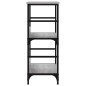 vidaXL Bücherregal Grau Sonoma 50x33x82 cm Holzwerkstoff vidaXL Bücherregal Grau Sonoma 50x33x82 cm Holzwerkstoff