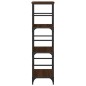 vidaXL Bücherregal Braun Eichen-Optik 50x33x117,5 cm Holzwerkstoff vidaXL Bücherregal Braun Eichen-Optik 50x33x117,5 cm Holzwerkstoff