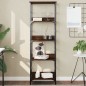 vidaXL Bücherregal Braun Eichen-Optik 50x33x153 cm Holzwerkstoff vidaXL Bücherregal Braun Eichen-Optik 50x33x153 cm Holzwerkstoff
