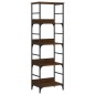 vidaXL Bücherregal Braun Eichen-Optik 50x33x153 cm Holzwerkstoff vidaXL Bücherregal Braun Eichen-Optik 50x33x153 cm Holzwerkstoff