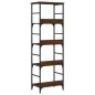 vidaXL Bücherregal Braun Eichen-Optik 50x33x153 cm Holzwerkstoff vidaXL Bücherregal Braun Eichen-Optik 50x33x153 cm Holzwerkstoff