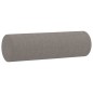 vidaXL 2-tlg. Sofagarnitur mit Kissen Taupe Stoff vidaXL 2-tlg. Sofagarnitur mit Kissen Taupe Stoff