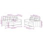 vidaXL 2-tlg. Sofagarnitur mit Kissen Taupe Stoff vidaXL 2-tlg. Sofagarnitur mit Kissen Taupe Stoff