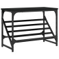 vidaXL Schuhregal Schwarz 60x30x45 cm Holzwerkstoff vidaXL Schuhregal Schwarz 60x30x45 cm Holzwerkstoff