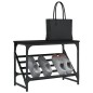 vidaXL Schuhregal Schwarz 60x30x45 cm Holzwerkstoff vidaXL Schuhregal Schwarz 60x30x45 cm Holzwerkstoff