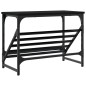 vidaXL Schuhregal Schwarz 60x30x45 cm Holzwerkstoff vidaXL Schuhregal Schwarz 60x30x45 cm Holzwerkstoff