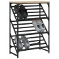 vidaXL Schuhregal Sonoma-Eiche 60x30x85 cm Holzwerkstoff vidaXL Schuhregal Sonoma-Eiche 60x30x85 cm Holzwerkstoff