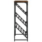 vidaXL Schuhregal Räuchereiche 90x30x85 cm Holzwerkstoff vidaXL Schuhregal Räuchereiche 90x30x85 cm Holzwerkstoff
