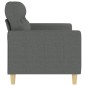 vidaXL 2-Sitzer-Sofa Dunkelgrau 140 cm Stoff vidaXL 2-Sitzer-Sofa Dunkelgrau 140 cm Stoff