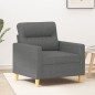 vidaXL Sofasessel Dunkelgrau 60 cm Stoff vidaXL Sofasessel Dunkelgrau 60 cm Stoff