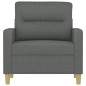 vidaXL Sofasessel Dunkelgrau 60 cm Stoff vidaXL Sofasessel Dunkelgrau 60 cm Stoff