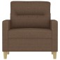 vidaXL Sofasessel Braun 60 cm Stoff vidaXL Sofasessel Braun 60 cm Stoff