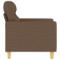 vidaXL Sofasessel Braun 60 cm Stoff vidaXL Sofasessel Braun 60 cm Stoff
