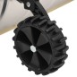 vidaXL Schneeschieber mit Teleskopgriff Silbern 61 cm Stahl vidaXL Schneeschieber mit Teleskopgriff Silbern 61 cm Stahl
