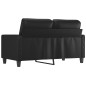 vidaXL 2-Sitzer-Sofa Schwarz 120 cm Kunstleder vidaXL 2-Sitzer-Sofa Schwarz 120 cm Kunstleder