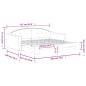 vidaXL Tagesbett Ausziehbar Hellgrau 90x190 cm Stoff vidaXL Tagesbett Ausziehbar Hellgrau 90x190 cm Stoff