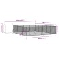 vidaXL Outdoor-Hundezwinger mit Dach Silbern 10x10x2,5m Stahl Verzinkt vidaXL Outdoor-Hundezwinger mit Dach Silbern 10x10x2,5m Stahl Verzinkt