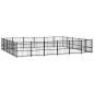 vidaXL Outdoor-Hundezwinger Stahl 28,23 m² vidaXL Outdoor-Hundezwinger Stahl 28,23 m²