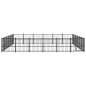 vidaXL Outdoor-Hundezwinger Stahl 33,87 m² vidaXL Outdoor-Hundezwinger Stahl 33,87 m²