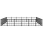 vidaXL Outdoor-Hundezwinger Stahl 33,87 m² vidaXL Outdoor-Hundezwinger Stahl 33,87 m²