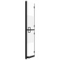 vidaXL Faltbare begehbare Duschwand Halbmattiertes ESG-Glas 80x190 cm vidaXL Faltbare begehbare Duschwand Halbmattiertes ESG-Glas 80x190 cm