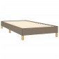 Bettgestell Taupe 90x200 cm Stoff Bettgestell Taupe 90x200 cm Stoff