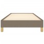 Bettgestell Taupe 90x200 cm Stoff Bettgestell Taupe 90x200 cm Stoff