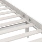 vidaXL Massivholzbett Weiß 75x190 cm vidaXL Massivholzbett Weiß 75x190 cm