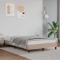 Bettgestell Cappuccino-Braun 120x200 cm Kunstleder Bettgestell Cappuccino-Braun 120x200 cm Kunstleder