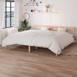 vidaXL Massivholzbett Kiefer 180x200 cm