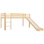 vidaXL Kinderhochbett-Rahmen mit Rutsche & Leiter Kiefernholz 97x208cm vidaXL Kinderhochbett-Rahmen mit Rutsche & Leiter Kiefernholz 97x208cm