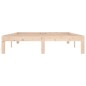 vidaXL Massivholzbett 135x190 cm vidaXL Massivholzbett 135x190 cm