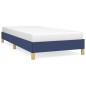 Bettgestell Blau 90x200 cm Stoff Bettgestell Blau 90x200 cm Stoff