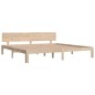 vidaXL Massivholzbett Kiefer 200x200 cm vidaXL Massivholzbett Kiefer 200x200 cm
