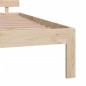 vidaXL Massivholzbett Kiefer 200x200 cm vidaXL Massivholzbett Kiefer 200x200 cm