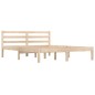 vidaXL Massivholzbett Kiefer 140x190 cm vidaXL Massivholzbett Kiefer 140x190 cm