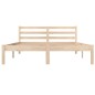 vidaXL Massivholzbett Kiefer 140x190 cm vidaXL Massivholzbett Kiefer 140x190 cm