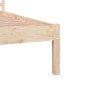 vidaXL Massivholzbett Kiefer 140x190 cm vidaXL Massivholzbett Kiefer 140x190 cm