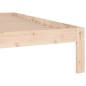 vidaXL Massivholzbett 120x190 cm vidaXL Massivholzbett 120x190 cm