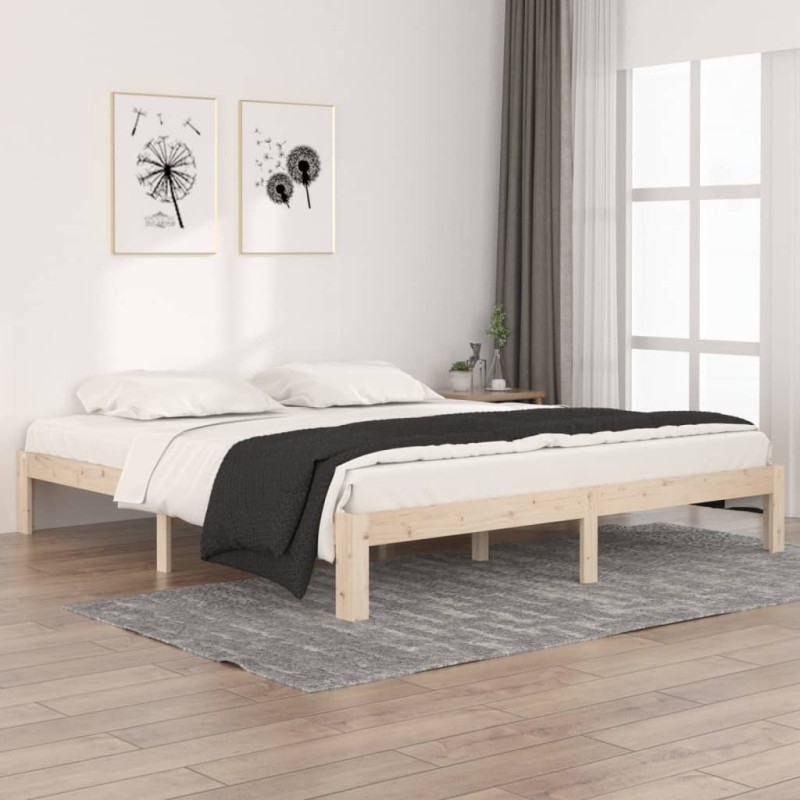 vidaXL Massivholzbett 180x200 cm vidaXL Massivholzbett 180x200 cm