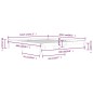vidaXL Massivholzbett 180x200 cm vidaXL Massivholzbett 180x200 cm