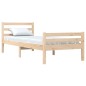 vidaXL Massivholzbett 75x190 cm vidaXL Massivholzbett 75x190 cm